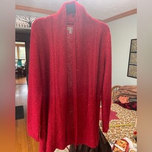Laura Ashley Sparkle Cardigan Sz M